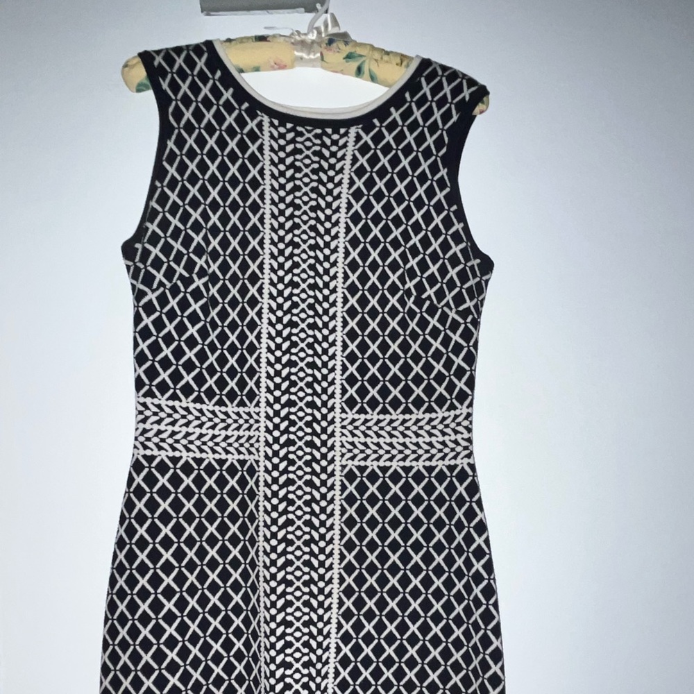 Tommy Hilfiger Navy and White Dress